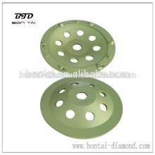 Chip segment polycrystalline diamond PCD cup wheel